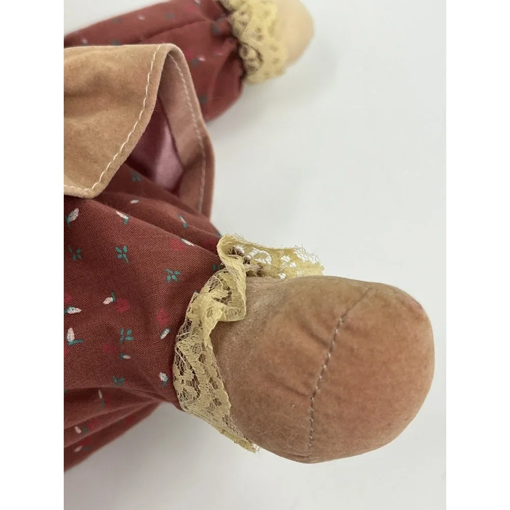 Vintage Musical Wind Up Rag Doll Animated Plays Tomorrow From Annie VIDEO